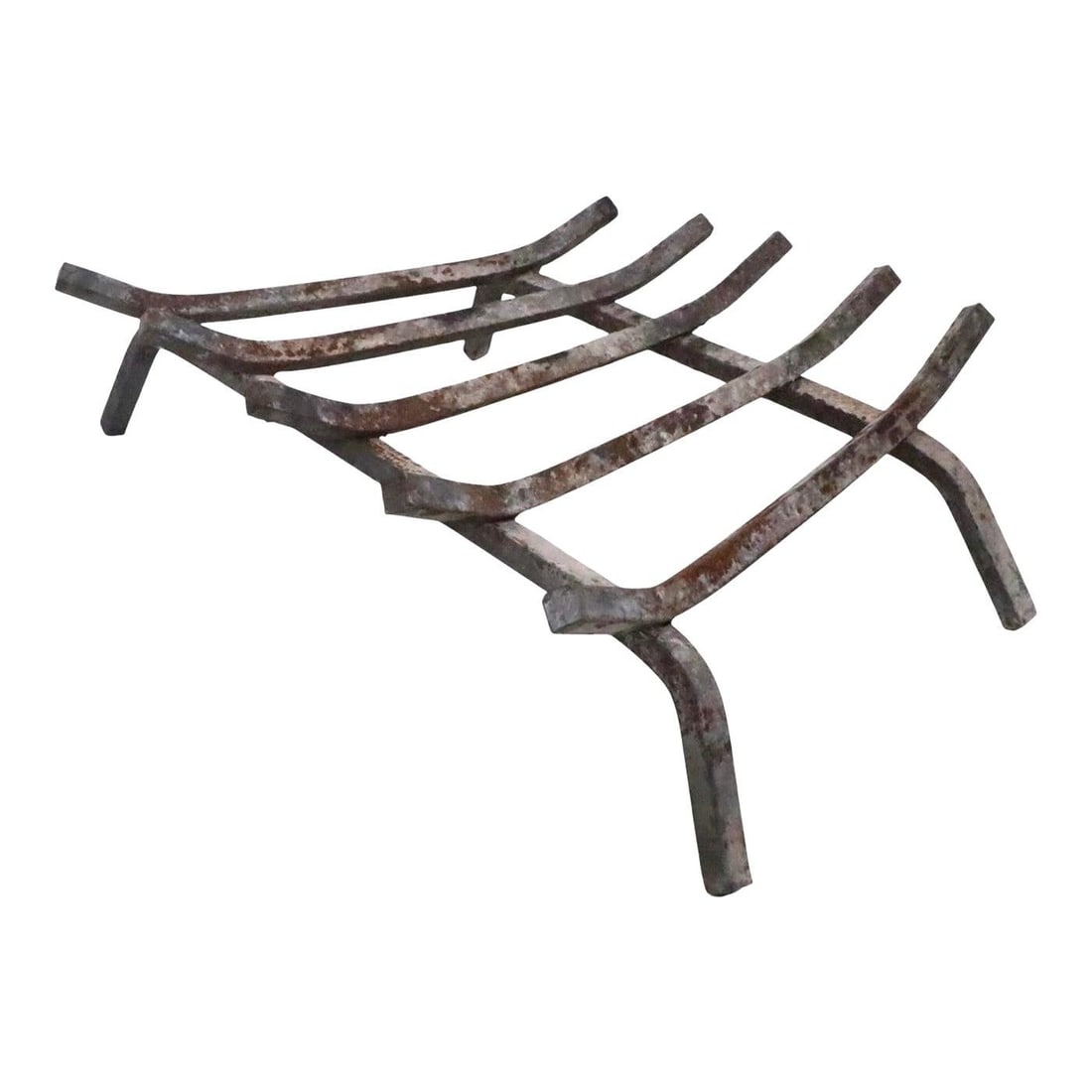 Vintage Iron Fireplace Log Holder Grate 23.0 W (1 of 9)