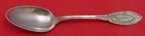 Shiebler Princess Sterling Silver Serving Spoon 8.5 Inch: Shiebler Princess Sterling Silver Serving Spoon 8.5 Inch This exquisite serving spoon features the elegant Princess pattern by Shiebler, crafted from high-quality sterling silver. Measuring 8 1/2 inch