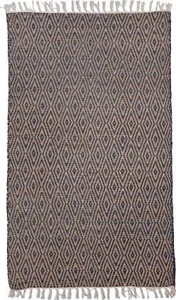 Southwestern Style Hand-Woven Blue Diamond Runner Rug 2x10: Southwestern Style Hand-Woven Blue Diamond Runner Rug 2x10 Transform your space with this Elegant Flat Weave Blue Diamond Runner Rug, a stunning addition that combines style and comfort. Hand-woven fr