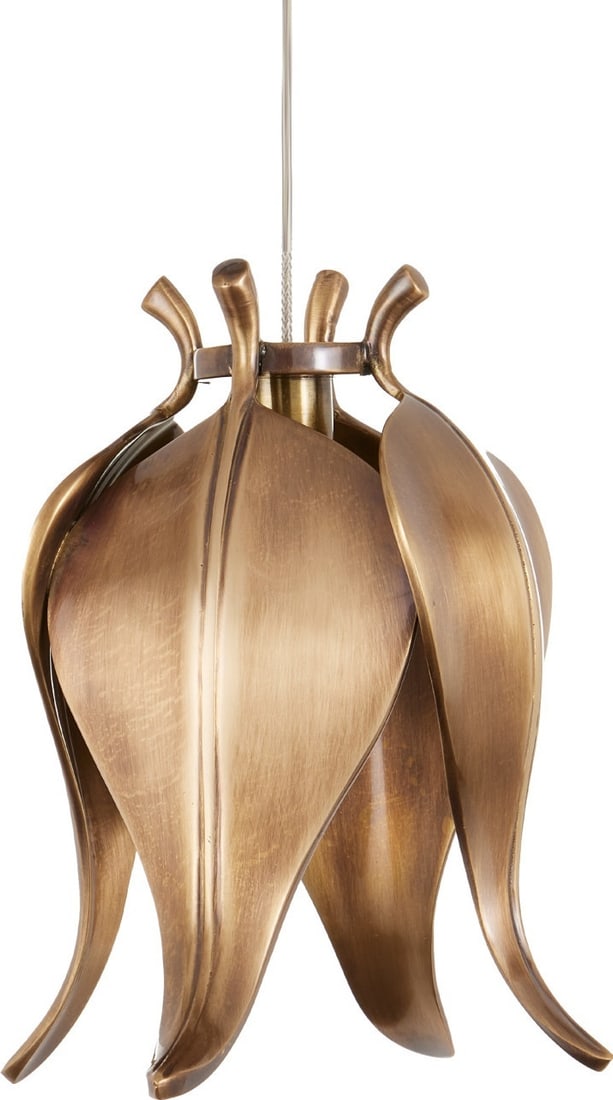 Currey Brass 30-Light Art Nouveau Chandelier (1 of 4)
