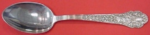 Gorham Medici Old Sterling Silver 7 Inch Soup Spoon: Gorham Medici Old Sterling Silver 7 Inch Soup Spoon This exquisite 7" place soup spoon is crafted from sterling silver and features the elegant Medici Old pattern by Gorham, dating back to the period 