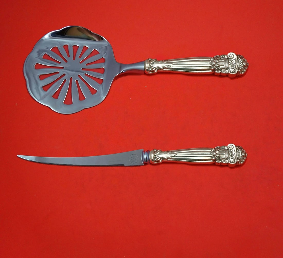 Towle Georgian Sterling Silver 2-Piece Tomato Serving Set Custom Made (1 of 4)