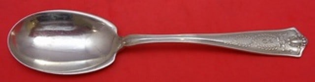 Tiffany & Co. Winthrop Sterling Silver Preserve Spoon 7.75 inches: Tiffany & Co. Winthrop Sterling Silver Preserve Spoon 7.75 inches This exquisite Preserve Spoon from the Winthrop pattern by Tiffany & Co. is crafted from high-quality sterling silver, showcasing time