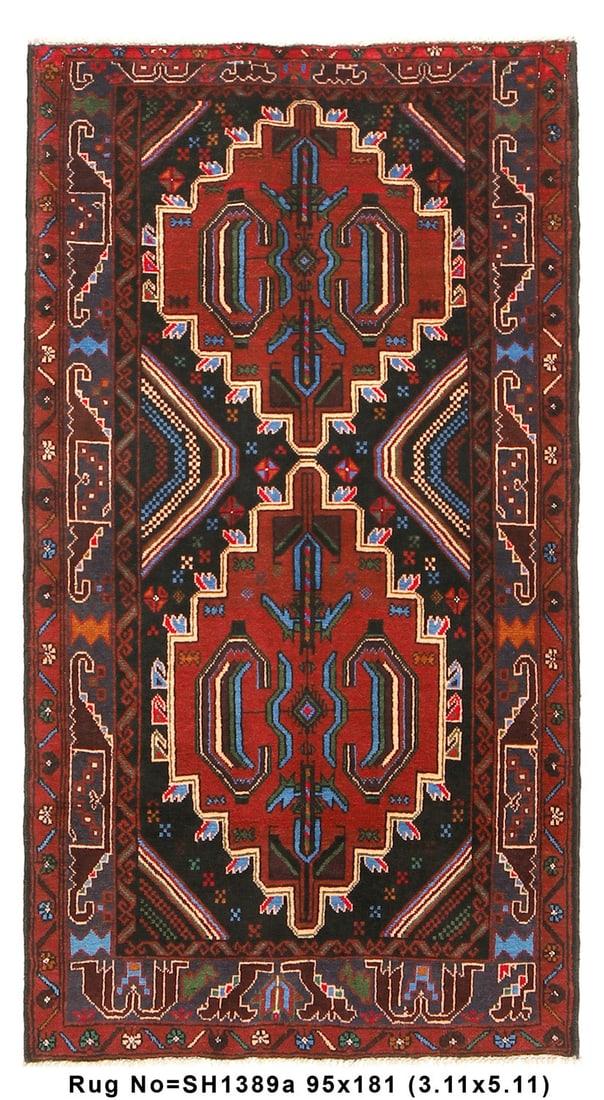 Handmade Afghan Tribal Wool Rug 37 x 72 Inch Hand-Knotted Area Carpet: Handmade Afghan Tribal Wool Rug 37 x 72 Inch Hand-Knotted Area Carpet Free continental US Shipping Enhance your living space with this exquisite 3' x 6' Handmade Afghan Tribal Wool Rug, a true represe