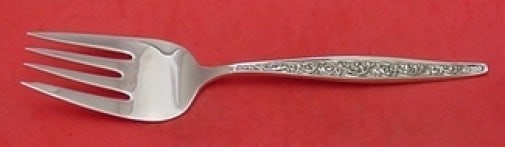 Reed and Barton Renaissance Scroll Sterling Silver Serving Fork 8 1/8": Reed and Barton Renaissance Scroll Sterling Silver Serving Fork 8 1/8" Sterling silver cold meat fork in the Renaissance Scroll pattern by Reed and Barton. It is not monogrammed and is in excellent pr