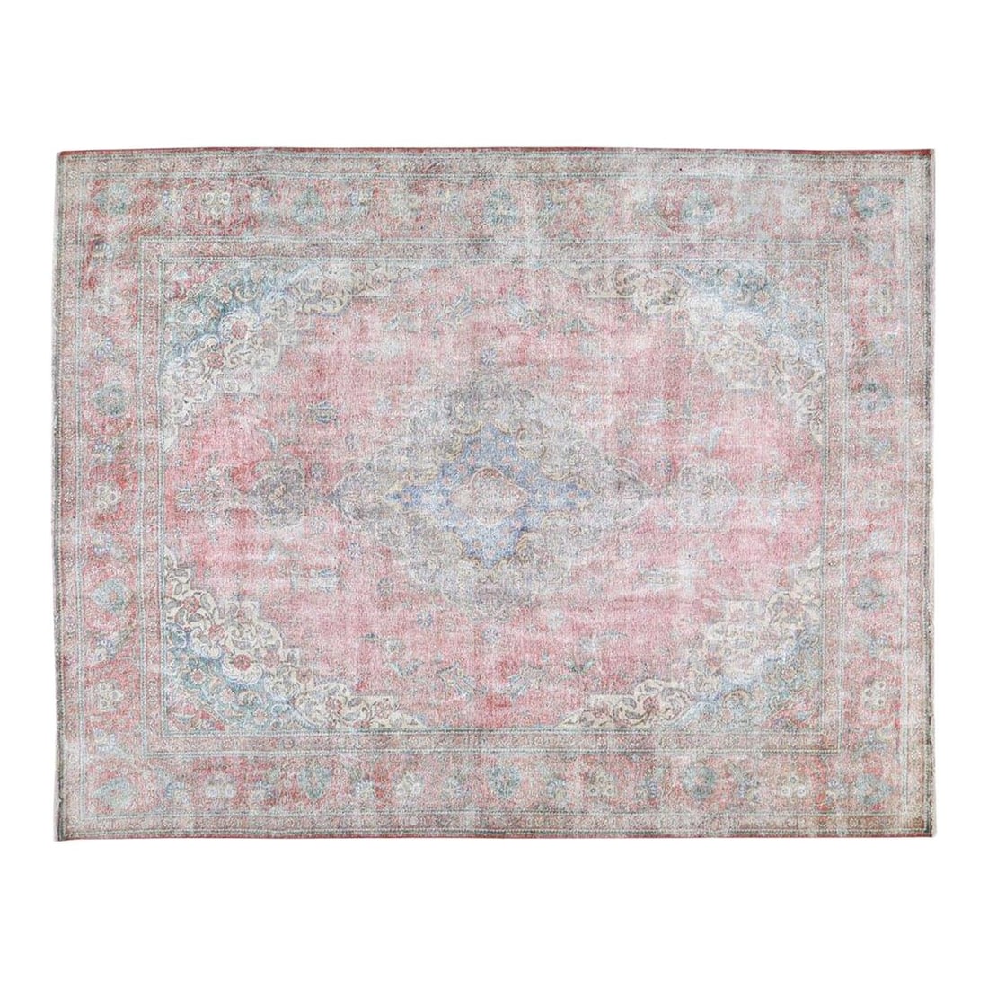 9'5" x 12'2" Hand-Knotted Wool Anatolian Area Rug (1 of 6)
