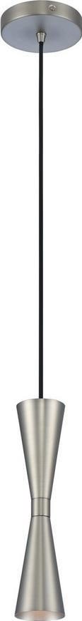 Kalco Modern Milo Mini Pendant Light with Dimmable G9 LED Bulb Green Satin Nickel: Kalco Modern Milo Mini Pendant Light with Dimmable G9 LED Bulb Green Satin Nickel Illuminate your space with the Modern Milo Pendant Light, featuring a sleek mid-century modern design. This mini penda