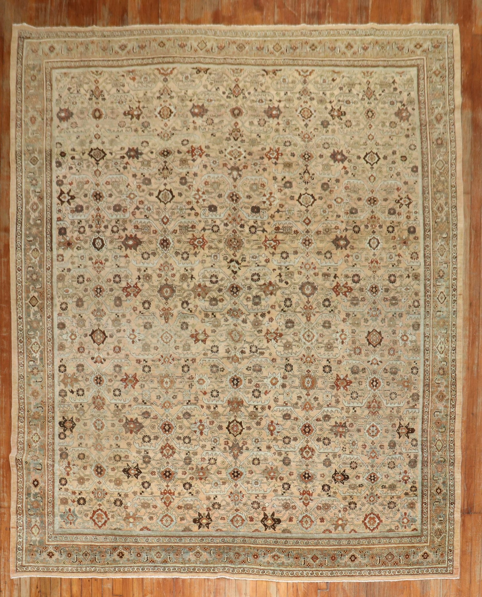 8' 3" x 11' 6" Early 20th Century Persian Bidjar Room Rug (1 of 7)