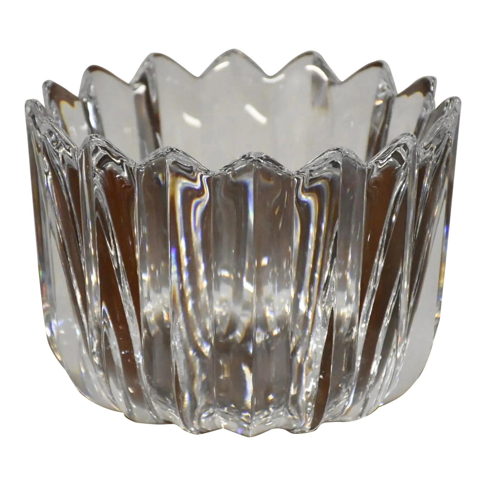 Mid Century Modern Orrefors Crystal Bowl by Jan Johansson (1 of 6)