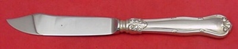Tiffany & Co Provence Sterling Silver Fish Knife 8 1/4 Inch: Tiffany & Co Provence Sterling Silver Fish Knife 8 1/4 Inch Introducing the Provence Fish Knife by Tiffany & Co., a stunning example of fine craftsmanship. This knife features a hollow handle crafted 