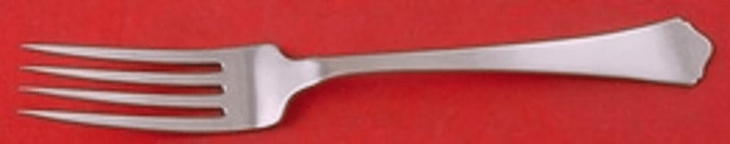 Wallace Antique Sterling Silver Dinner Fork 7 3/4 Inch Heirloom Flatware: Wallace Antique Sterling Silver Dinner Fork 7 3/4 Inch Heirloom Flatware This exquisite dinner fork from Wallace is crafted from high-quality sterling silver and showcases the elegant Antique pattern.