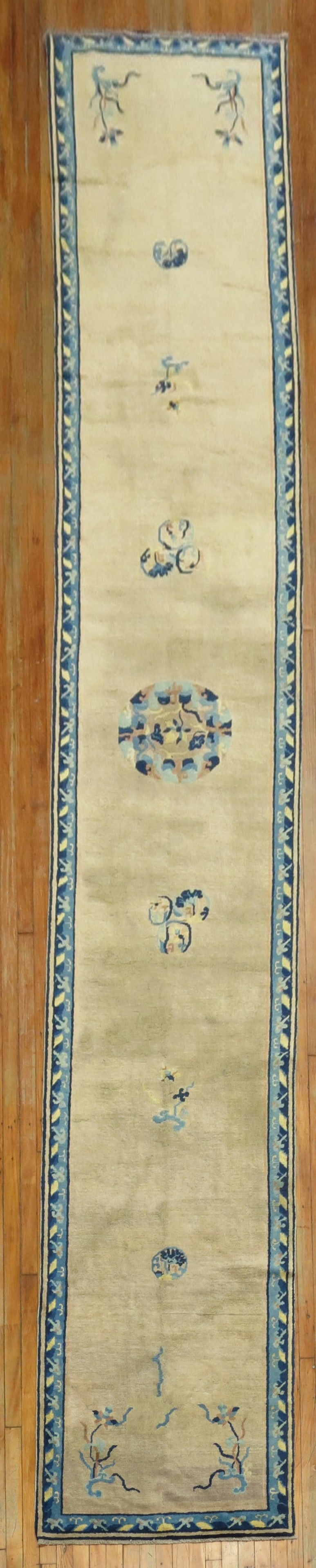 3' x 19' 3" Early 20th Century Chinese Antique Runner (1 of 7)