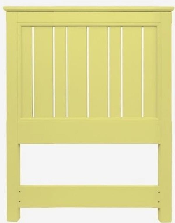 Trade Winds Vibrant Yellow Twin Headboard Cottage Style (1 of 1)