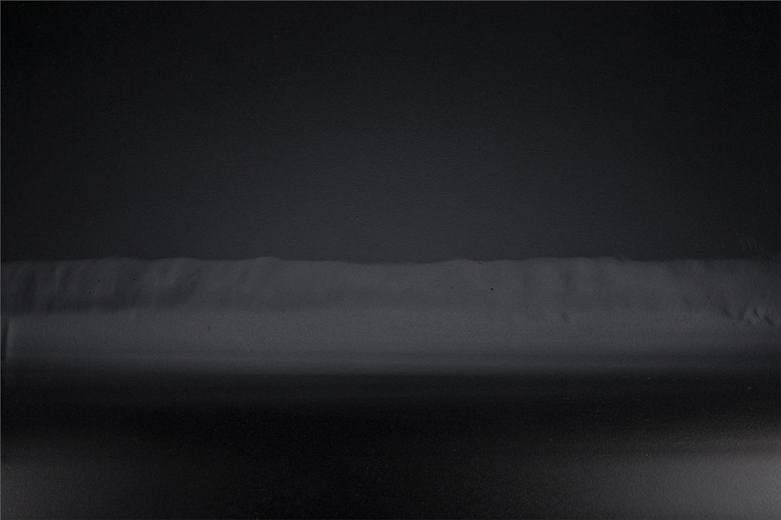 Noir Katana Oval Dining Table in Matte Black Steel (1 of 7)