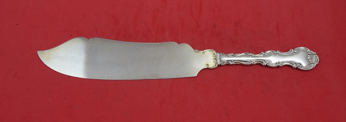 Gorham Strasbourg Sterling Silver Ice Cream Slice 10.25 inches: Gorham Strasbourg Sterling Silver Ice Cream Slice 10.25 inches Indulge in the elegance of the Strasbourg ice cream slice by Gorham. Crafted from premium sterling silver, this exquisite piece features 