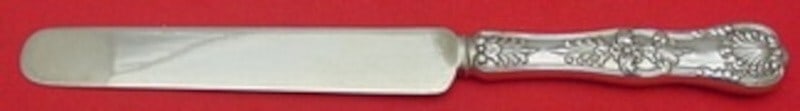 Tiffany & Co English King Sterling Silver Dessert Knife 7 5/8": Tiffany & Co English King Sterling Silver Dessert Knife 7 5/8" This exquisite dessert knife, part of the English King pattern by Tiffany & Co., showcases timeless elegance and craftsmanship. Made of s