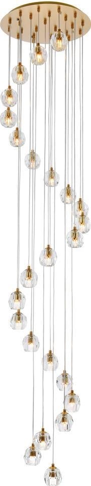Eren Gold Crystal Pendant Lamp by Elegant Lighting UL-Listed: Eren Gold Crystal Pendant Lamp by Elegant Lighting UL-Listed Illuminate your space with the Eren Gold Crystal Pendant, a stunning pendant lamp that combines opulence with elegant design. This exquisit