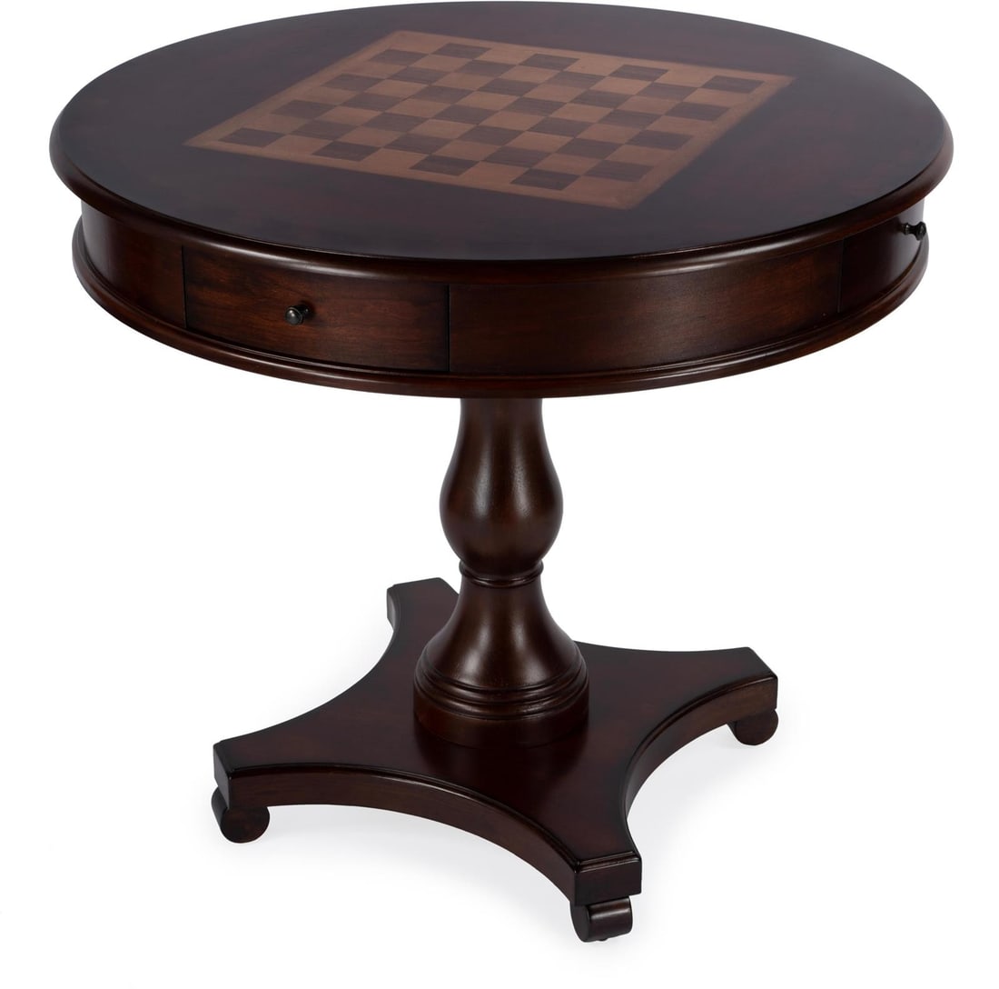 Butler Fredrik Game Table Cherry Finish 30H 34W 34D (1 of 6)
