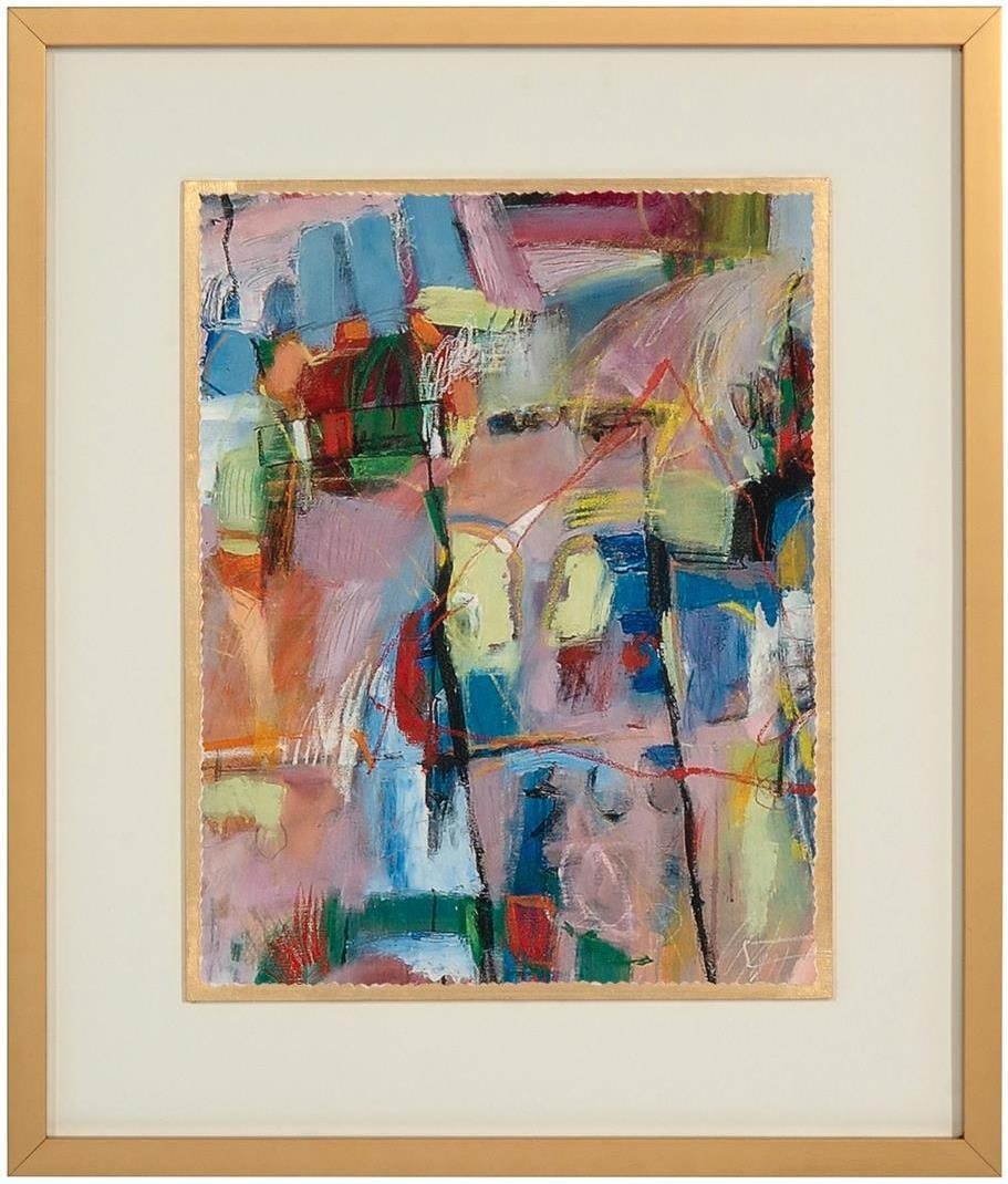 Bold Color Splash II John-Richard Gold Leaf Lithograph 26 x 22.5: Bold Color Splash II John-Richard Gold Leaf Lithograph 26 x 22.5 Experience the vibrant artistry of 'Bold Color Splash II' by John-Richard, a stunning in-house creation that brings a splash of color t