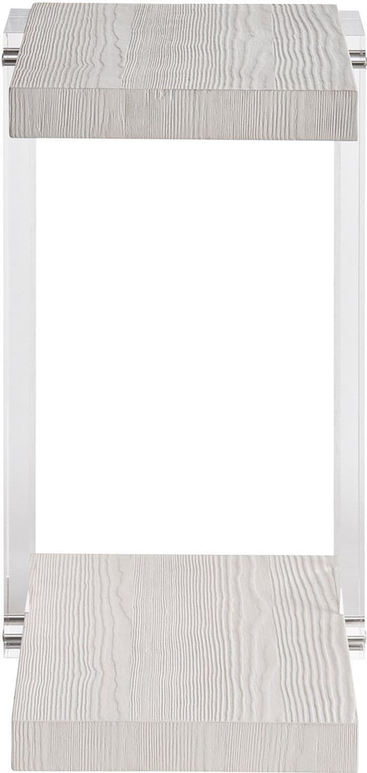 St Kitts Accent Table by Universal White Sand Finish (1 of 3)