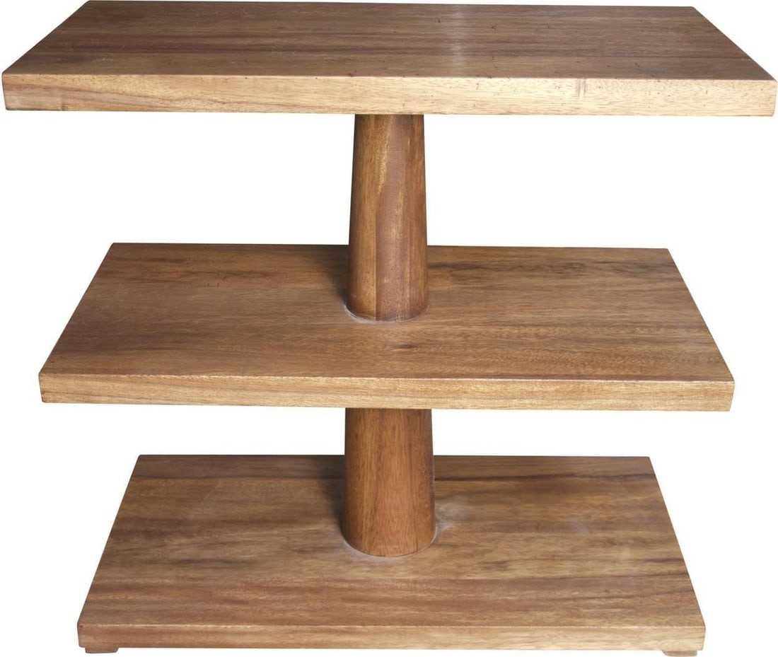 Fatima Collection Dark Walnut Side Table by Noir Regency Style (1 of 1)