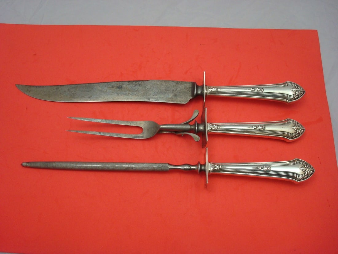Lenox by Durgin Sterling Silver 3pc Roast Carving Set (1 of 1)