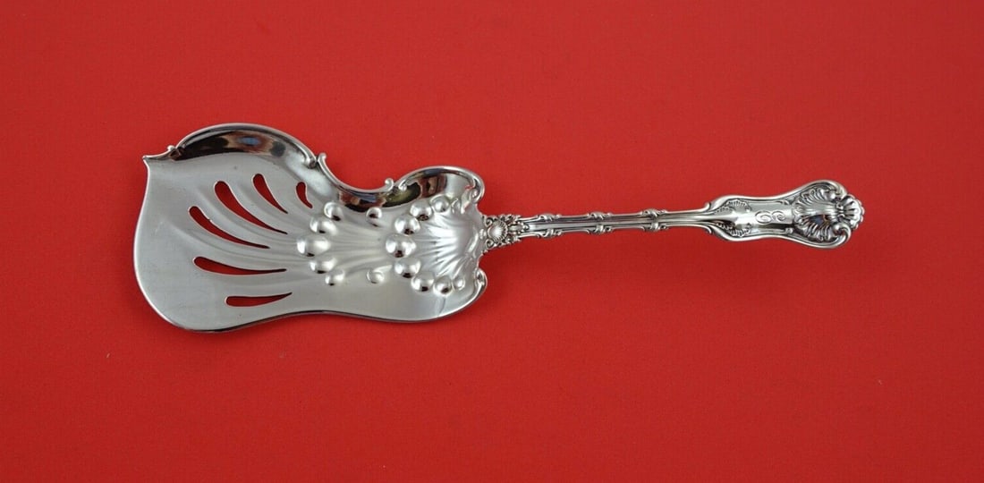 Whiting Imperial Queen Sterling Silver Poached Oyster Server 7.5" (1 of 2)