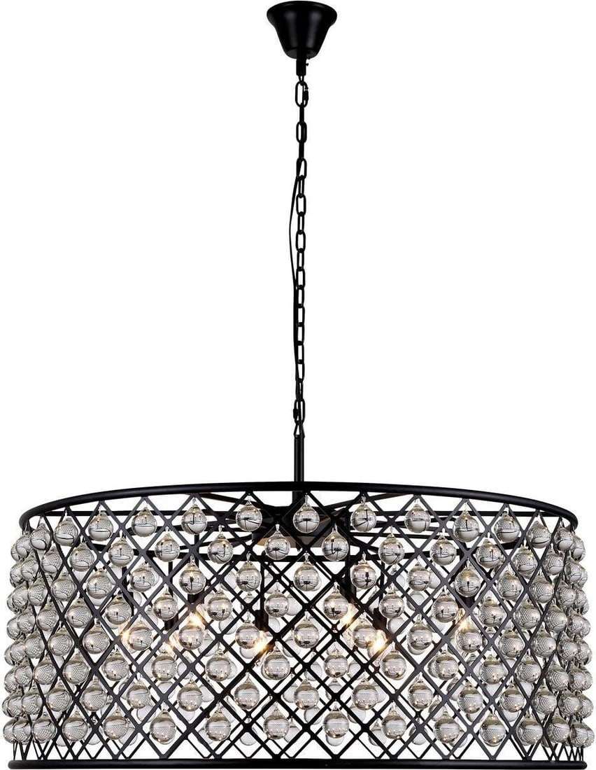 Elegant Lighting Madison Crystal Pendant Light 10 Bulb Candelabra (1 of 1)