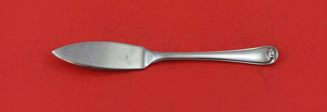 Puiforcat Mazarin Sterling Silver Fish Knife 8 Inch (1 of 2)