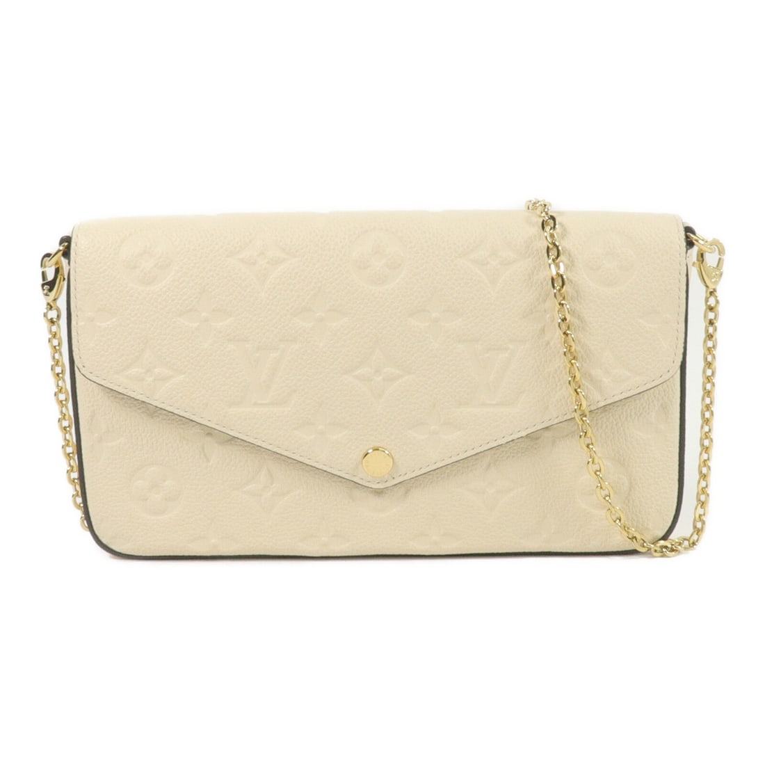 Louis Vuitton M82363 Pochette Felicie shoulder bag creme calfskin (1 of 16)