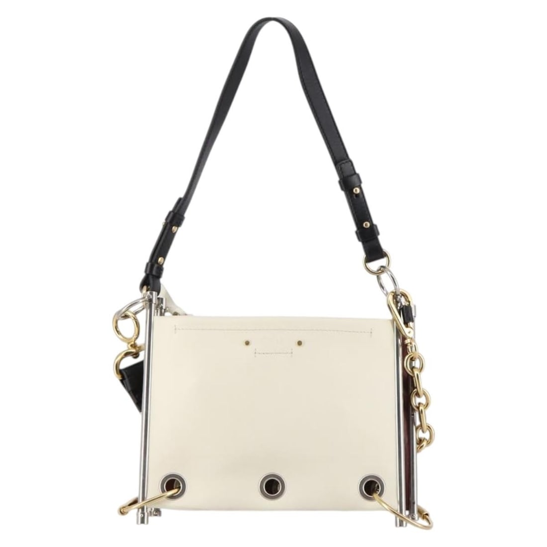 Chloe Roy burgundy leather shoulder bag: Chloe Roy burgundy leather shoulder bag This Chloe Roy Shoulder Bag is crafted from burgundy leather, designed for female use. It features a compact silhouette with minor signs of wear including sligh