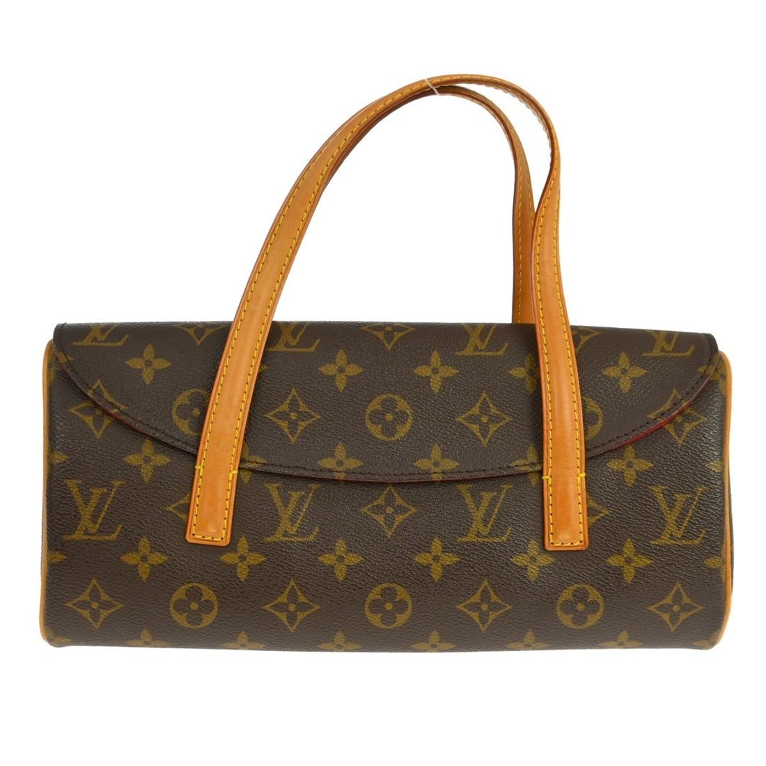 Louis Vuitton Sonatine Monogram Canvas Handbag M51902: Louis Vuitton Sonatine Monogram Canvas Handbag M51902 Vintage Louis Vuitton Sonatine handbag in the Monogram pattern, made in France. It features a magnetic closure, brown exterior and lining, a brown