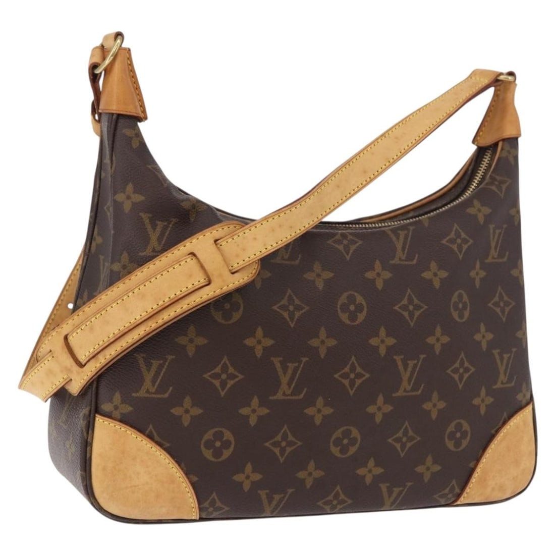 Louis Vuitton M51265 Boulogne 30 Monogram Canvas Shoulder Bag: Louis Vuitton M51265 Boulogne 30 Monogram Canvas Shoulder Bag Louis Vuitton Monogram Boulogne 30 shoulder bag in Monogram canvas. This women's shoulder bag includes a dust bag and was made in France. 