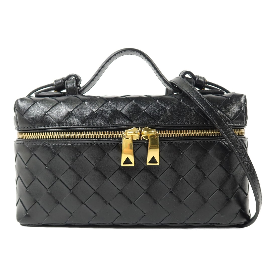 Bottega Veneta Bang Bang 2way Shoulder Bag Black Calfskin GHW (1 of 17)