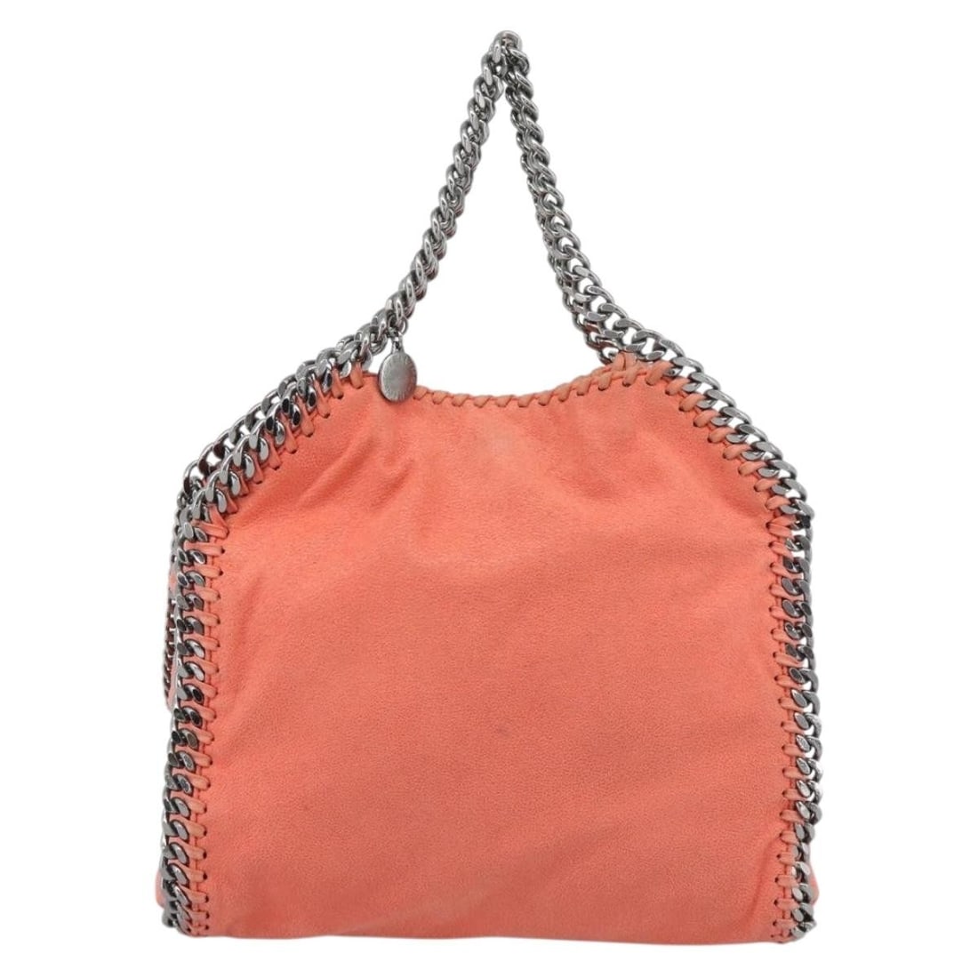 Stella McCartney Falabella Fold Over Orange Shoulder Bag (1 of 18)