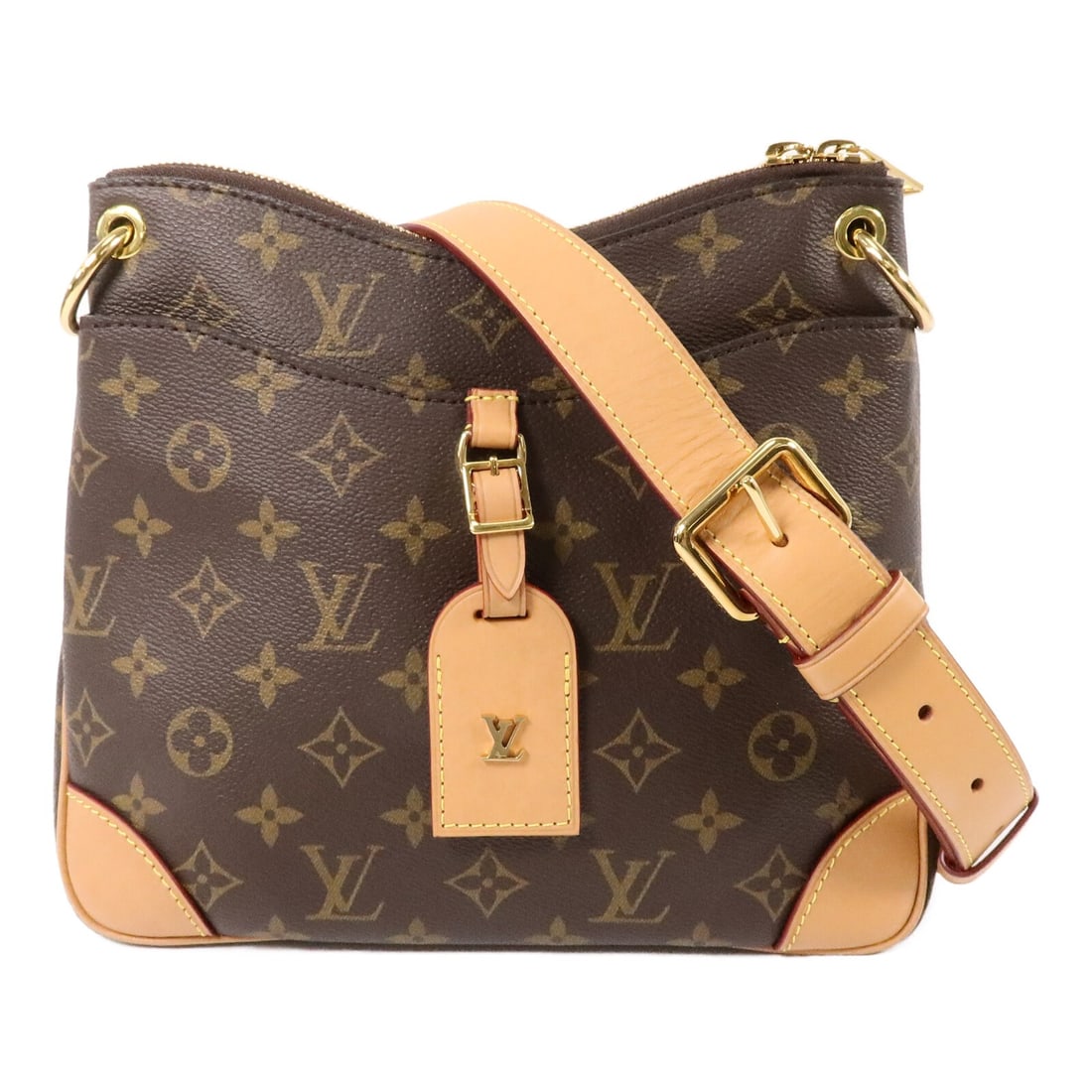 Louis Vuitton Odeon PM M45354 Monogram Shoulder Bag Brown: Louis Vuitton Odeon PM M45354 Monogram Shoulder Bag Brown Louis Vuitton Odeon PM shoulder bag in brown Monogram PVC coated canvas. This women's bag features a shoulder strap and a practical pocket lay