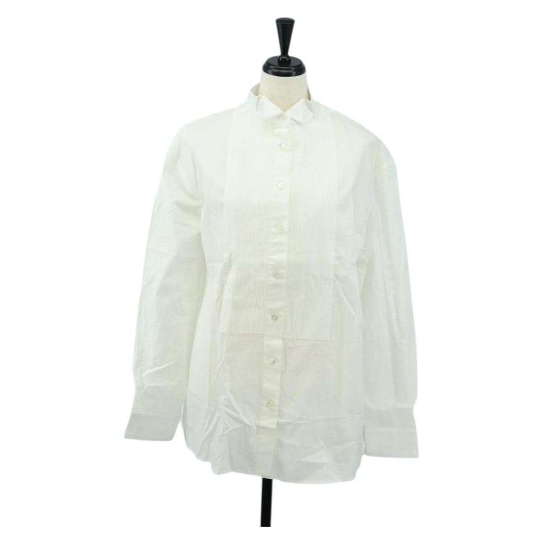 Louis Vuitton White Cotton Womens Shirt Size 34 Italy: Louis Vuitton White Cotton Womens Shirt Size 34 Italy Louis Vuitton long sleeve women's shirt in white cotton. This Italy-made shirt is offered in size 34 and has a very good pre-owned condition ratin