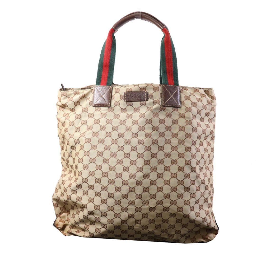 GUCCI 131233 Beige GG Canvas Tote Bag SHW: GUCCI 131233 Beige GG Canvas Tote Bag SHW Gucci tote bag in beige GG canvas, designed for women. It features a regular size profile, made in Italy, with a beige exterior and frame color. The bag inclu