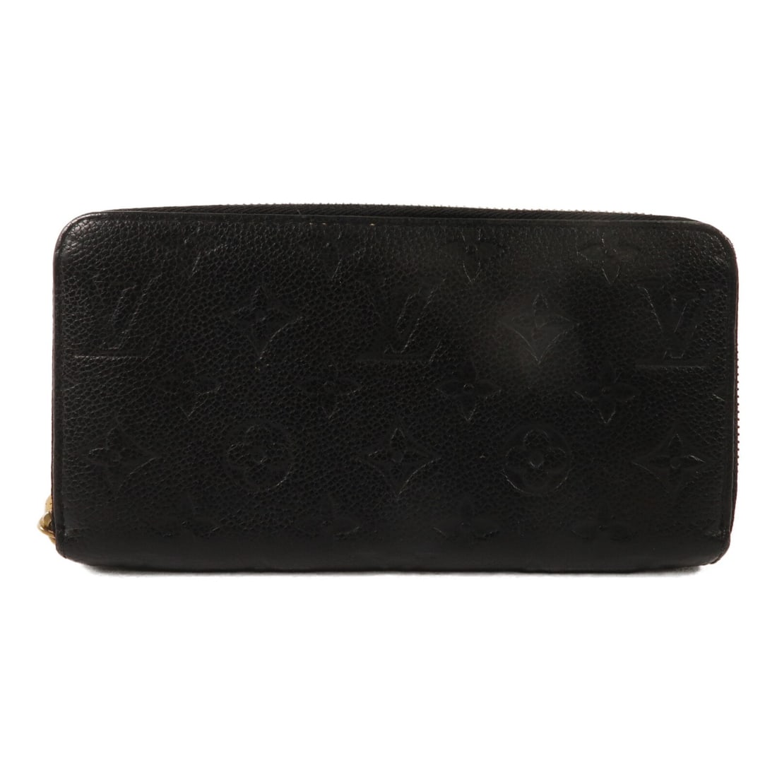 Louis Vuitton M61864 zip around long wallet black Monogram Empreinte leather (1 of 17)