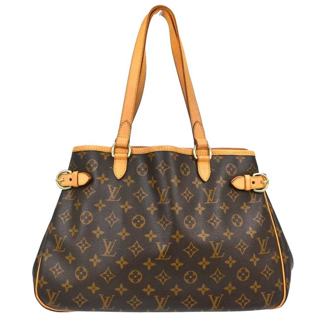 Louis Vuitton Batignolles Horizontal Monogram Canvas Tote M51154: Louis Vuitton Batignolles Horizontal Monogram Canvas Tote M51154 Vintage Louis Vuitton Batignolles Horizontal tote bag in brown monogram canvas and leather. This unisex medium tote features hook and l
