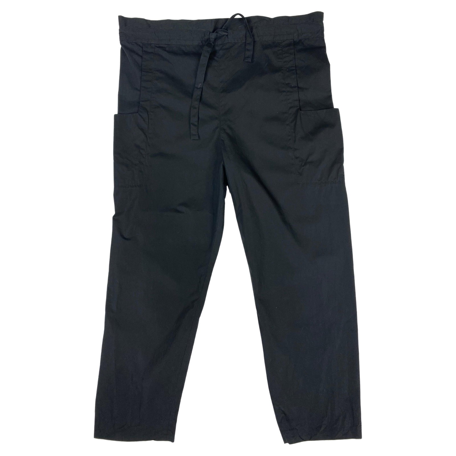 Maison Rabih Kayrouz Cotton Straight Leg Pants Black EU 38 (1 of 7)
