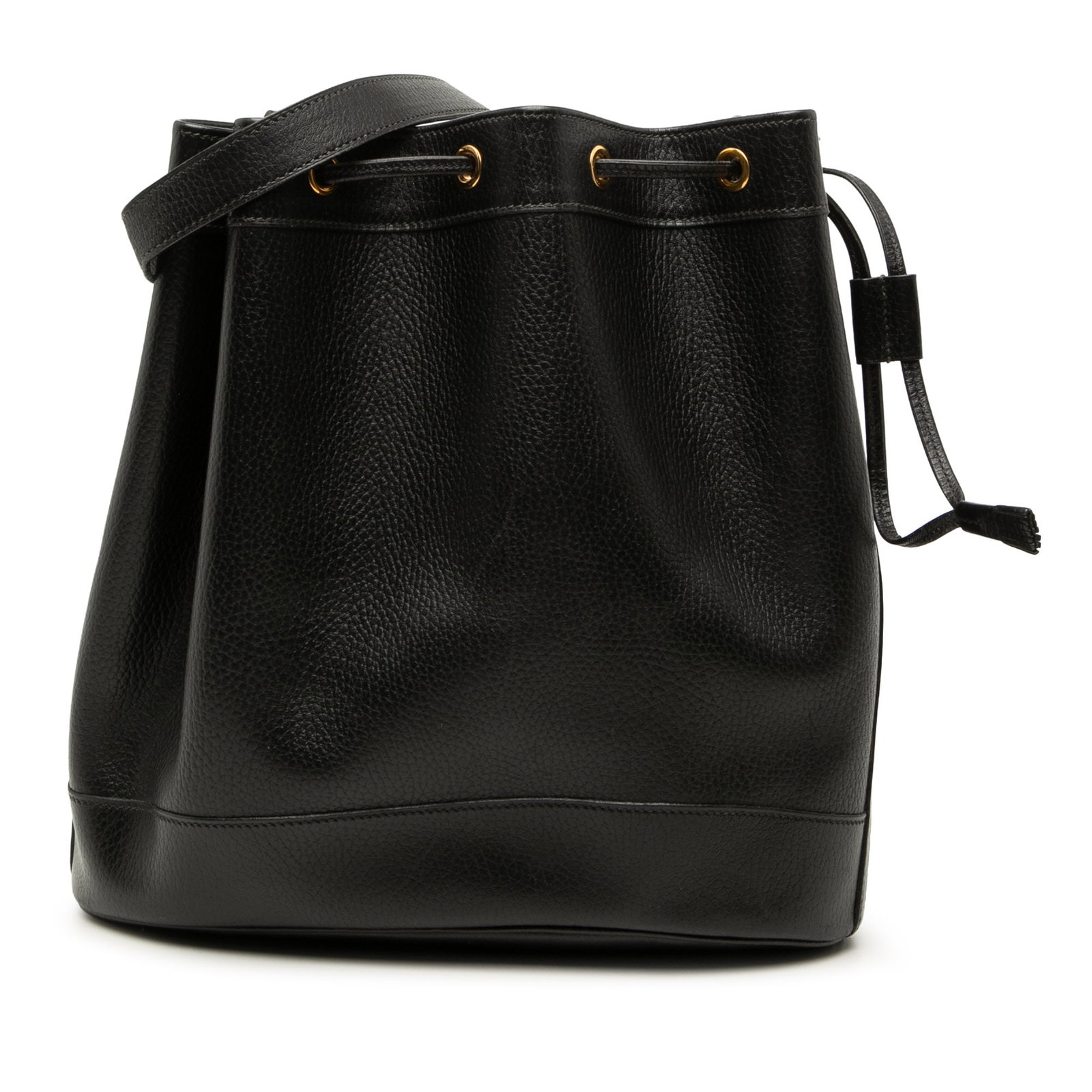 Hermes Market GM Clemence Leather Shoulder Bag Black: Hermes Market GM Clemence Leather Shoulder Bag Black Hermes Market GM shoulder bag in black Clemence leather with an adjustable flat leather shoulder strap and an open top with drawstring closure. Mad