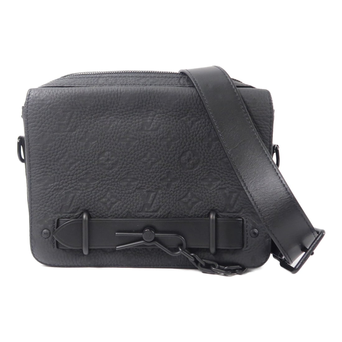 Louis Vuitton M57307 Steamer Messenger Bag Monogram Taurillon Leather (1 of 14)