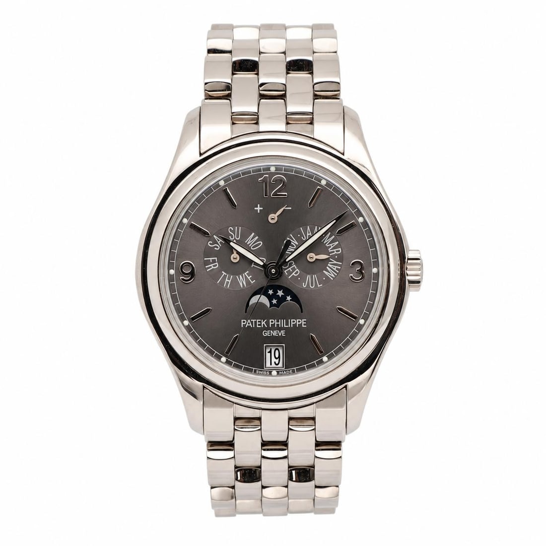 Patek Philippe 5146 1G 010 White Gold Annual Calendar Moon Phase Watch (1 of 5)