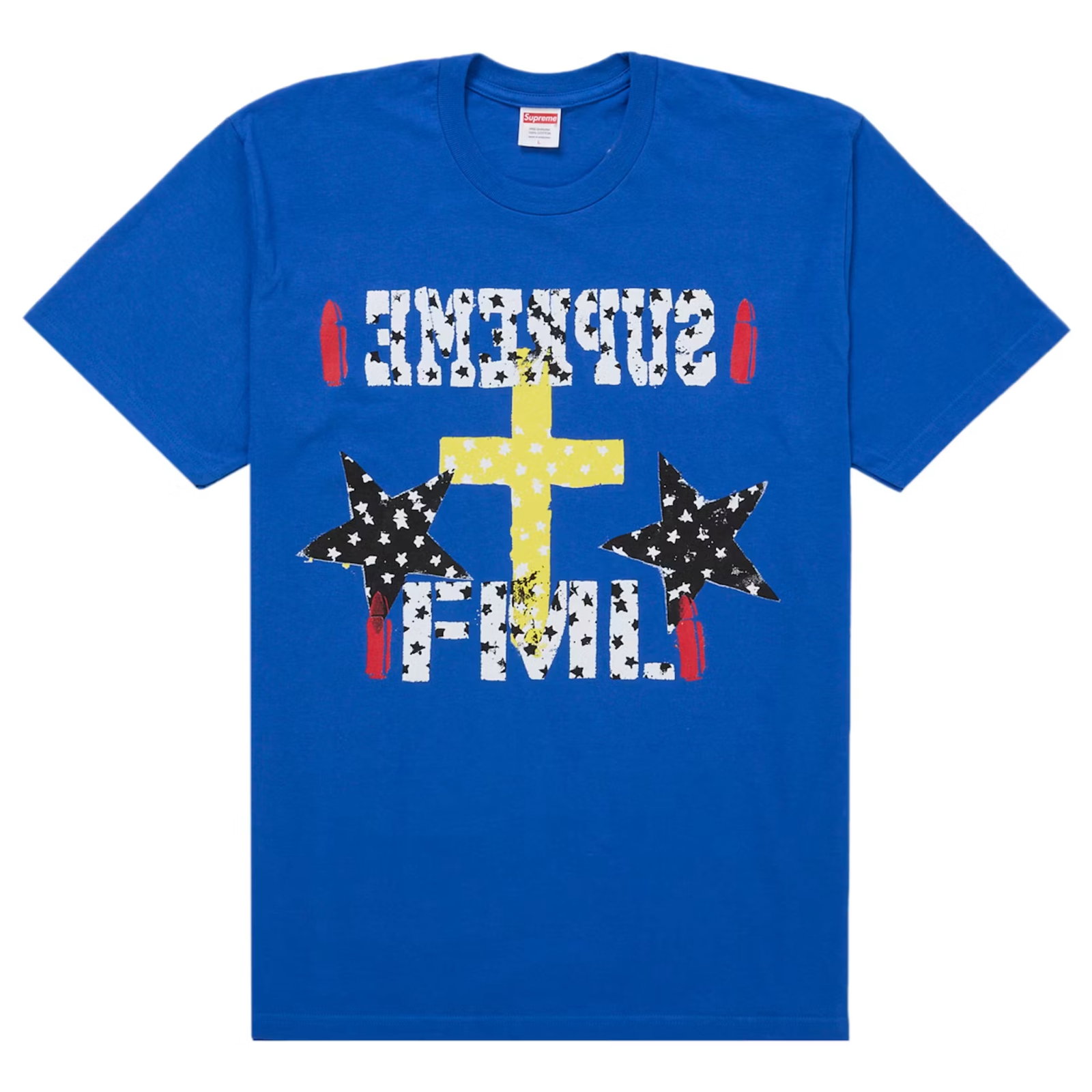 Supreme Fml Royal Tee Shirt Small: Supreme Fml Royal Tee Shirt Small Authentic Supreme Fml Royal Tee in size Small. Specifications Brand: Supreme Item Type: T-shirt Size: Small Condition: Information not provided PLEASE NOTE: Framed, L