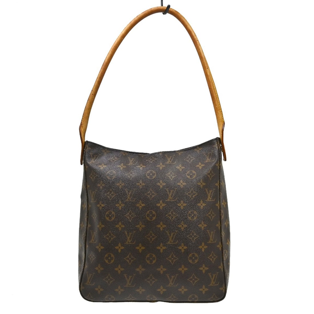 Louis Vuitton Monogram Looping shoulder bag in brown canvas: Louis Vuitton Monogram Looping shoulder bag in brown canvas Louis Vuitton Monogram Looping handbag in brown canvas. This piece is made in France and shows fair overall condition with visible wear, inc