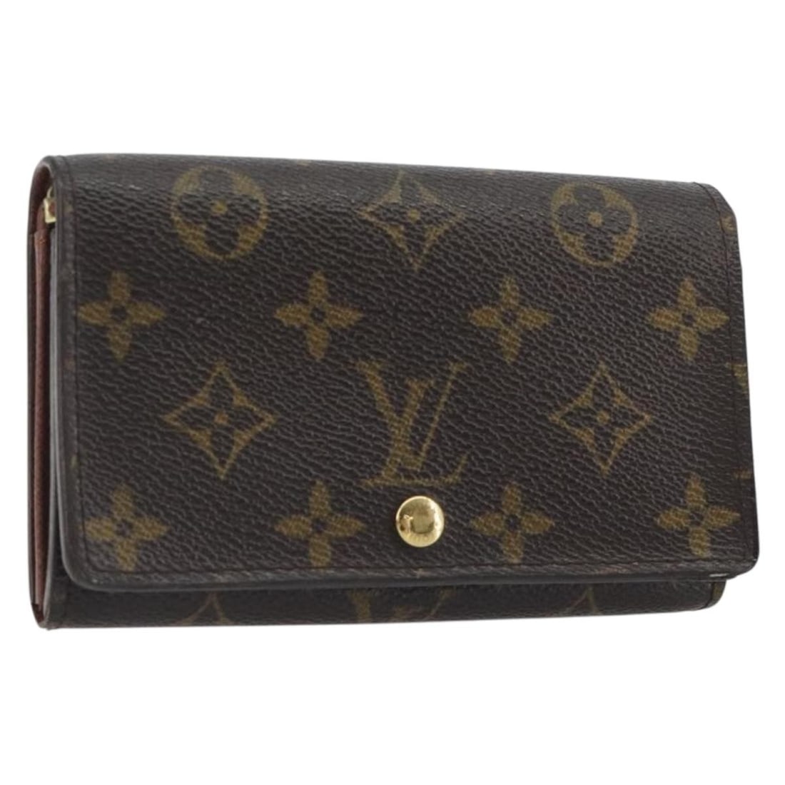 Louis Vuitton M61730 Monogram Canvas Wallet Porte Monnaie Billets Tresor: Louis Vuitton M61730 Monogram Canvas Wallet Porte Monnaie Billets Tresor Louis Vuitton Porte Monnaie Billets Tresor wallet in Monogram canvas. This women's wallet was made in Spain and is offered with
