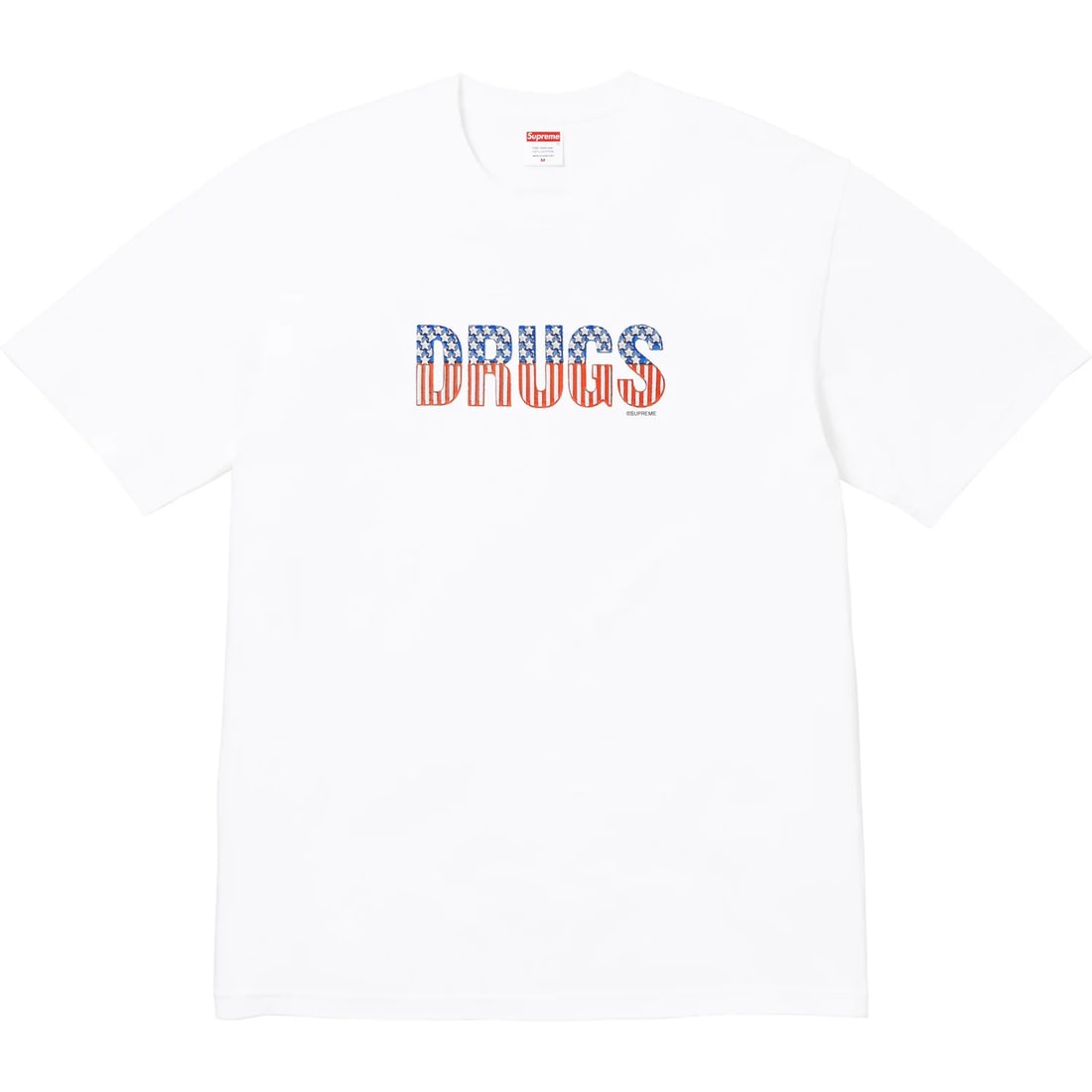 Supreme Drugs White Tee T Shirt Medium (1 of 1)