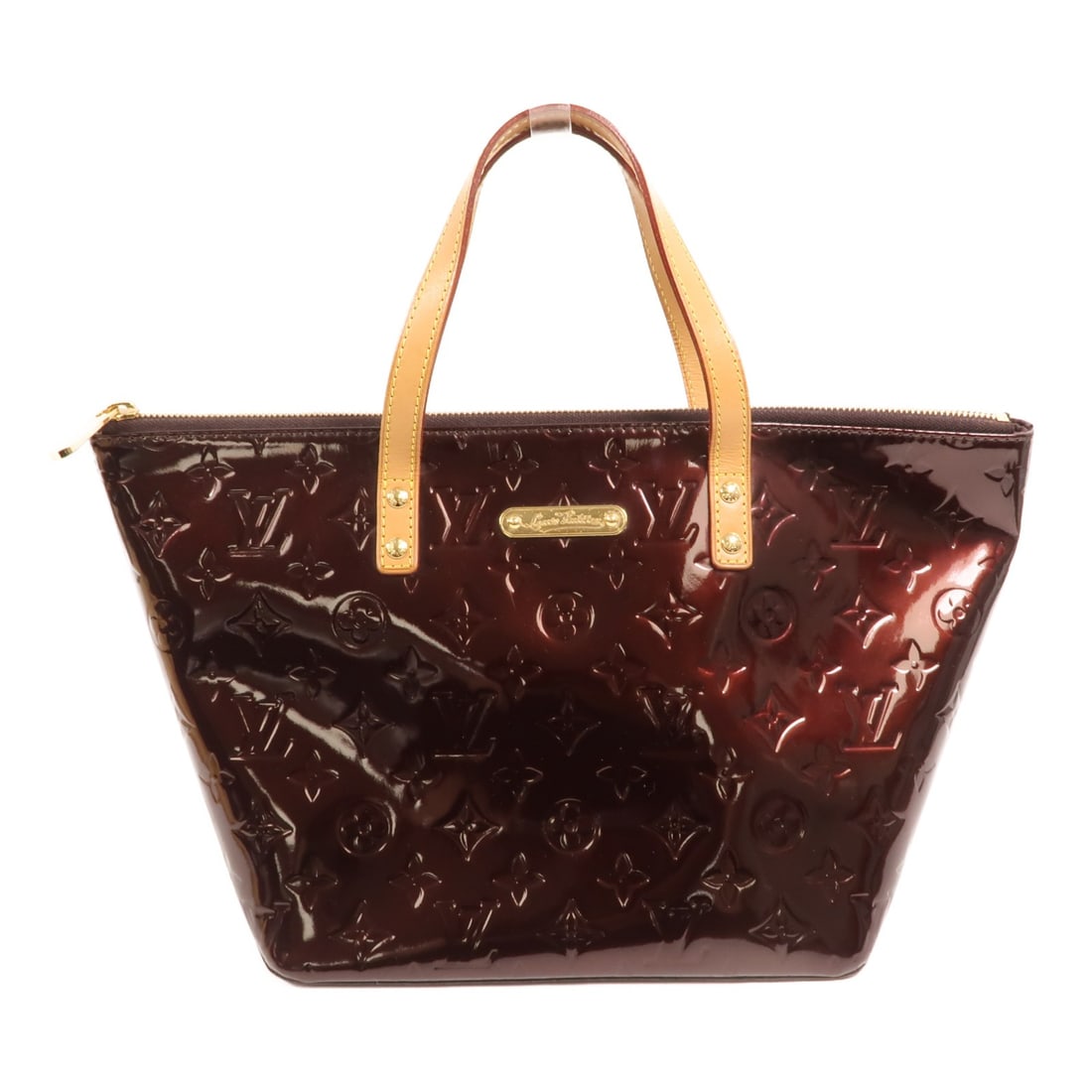 Louis Vuitton Bellevue PM M93585 Red Vernis Patent Leather Handbag: Louis Vuitton Bellevue PM M93585 Red Vernis Patent Leather Handbag Louis Vuitton Bellevue PM handbag in red Vernis and patent leather, model M93585. It features red exterior and frame color, a handle 