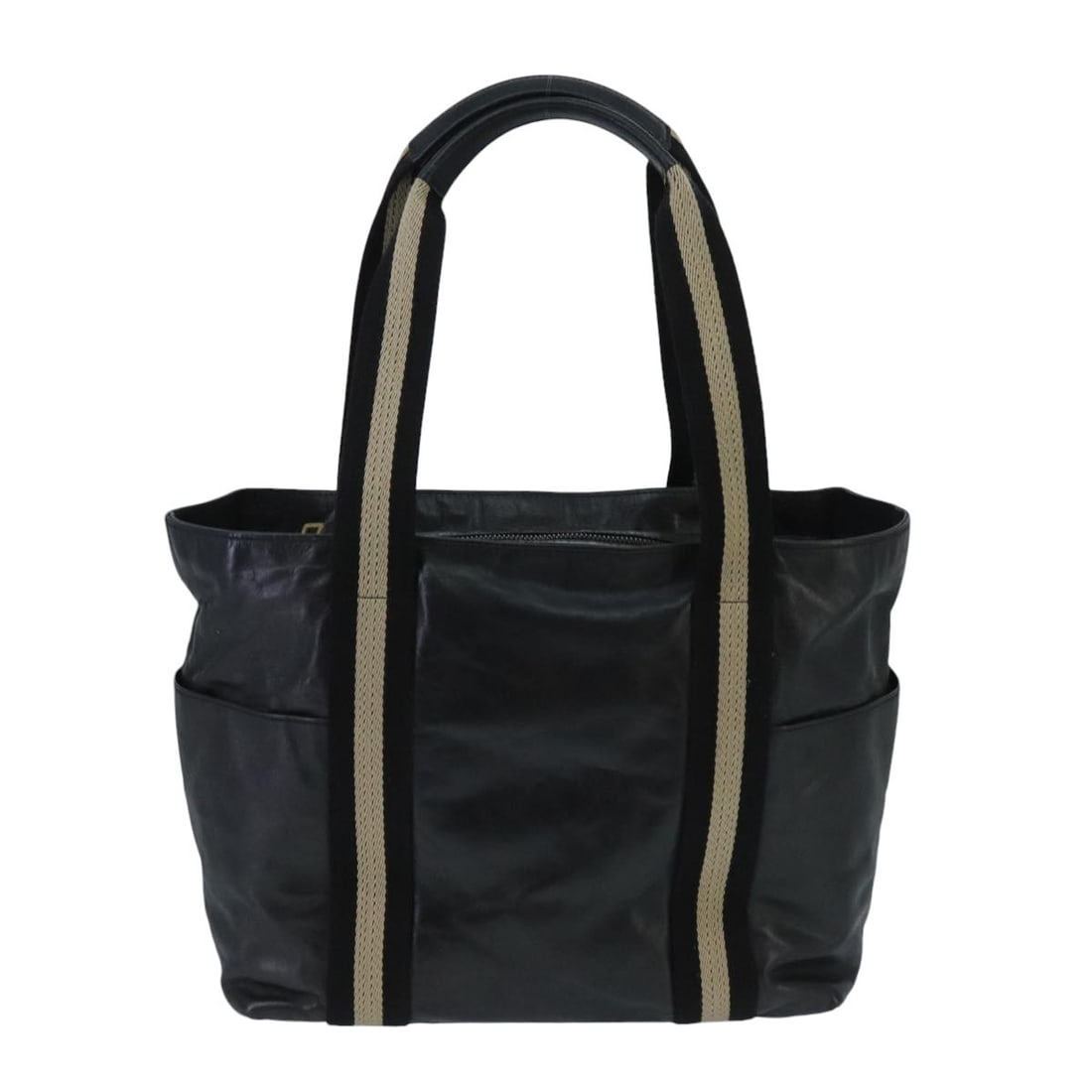Bally Vintage Black Leather Handbag Made in Italy: Bally Vintage Black Leather Handbag Made in Italy Vintage Bally leather bag in black with a structured silhouette and honest wear consistent with age and use. Made in Italy, this piece is presented in